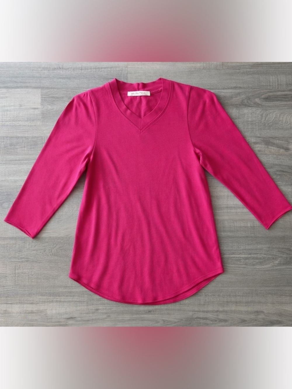 Free People We The Free 3/4 Sleeve Tee Small EUC